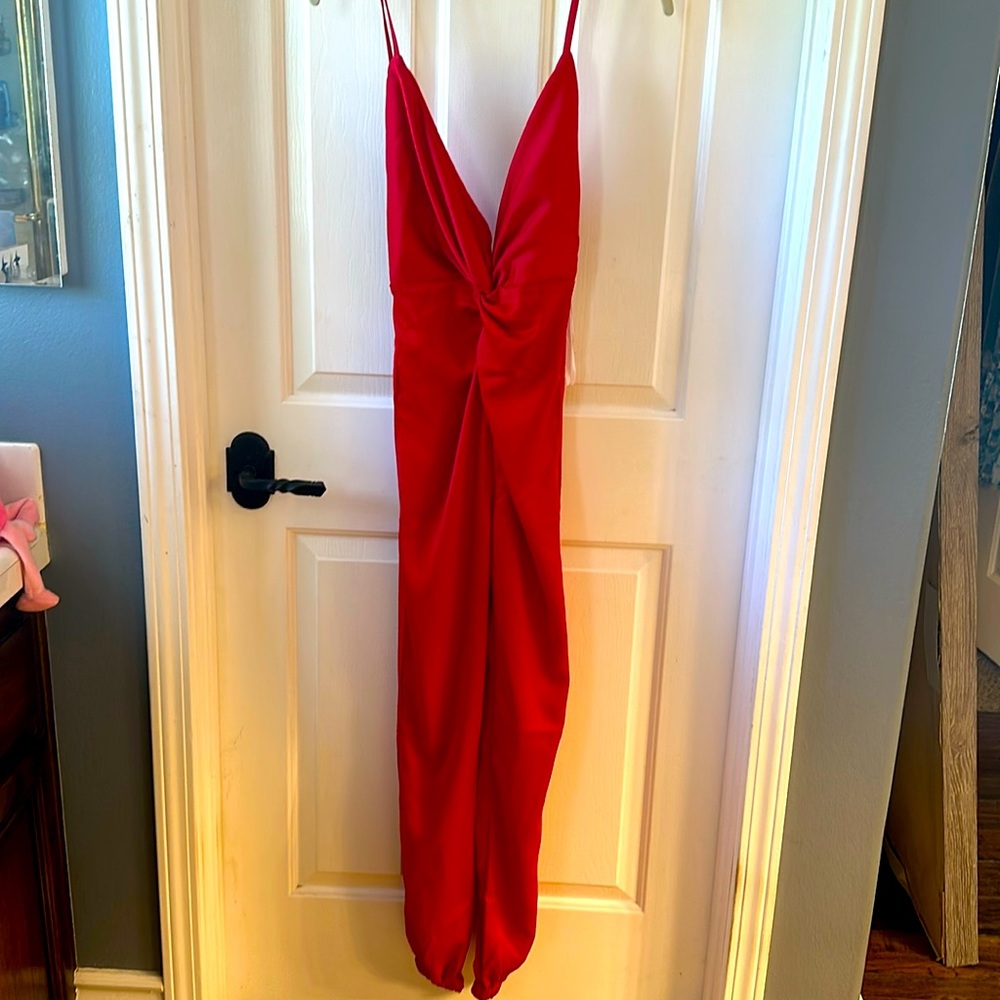 Superdown jumpsuit in Red